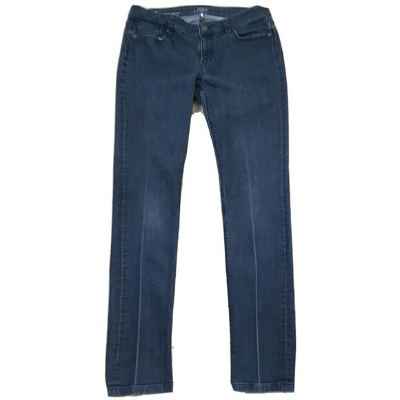 Ann Taylor LOFT ~Woman Size 8~ Blue Denim Modern Skinny Jeans Stretch. - Picture 1 of 8